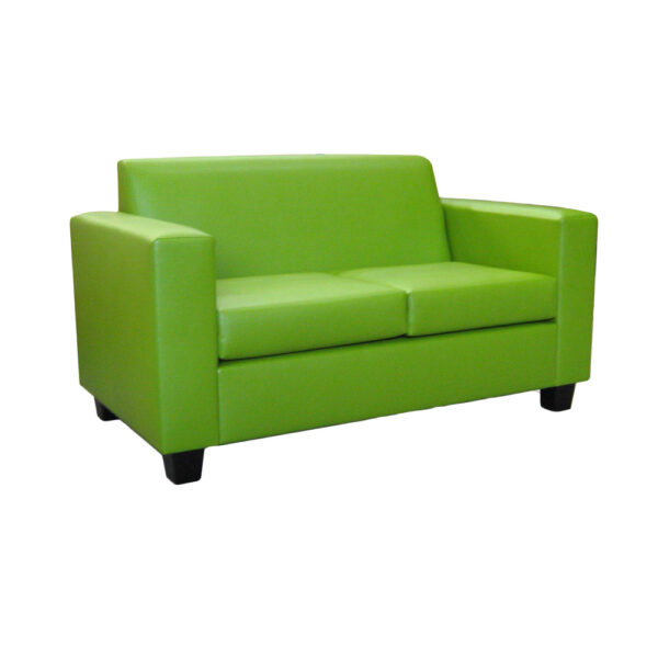 Educated furniture manhattan 2 seater couch for staffrooms and reception areas