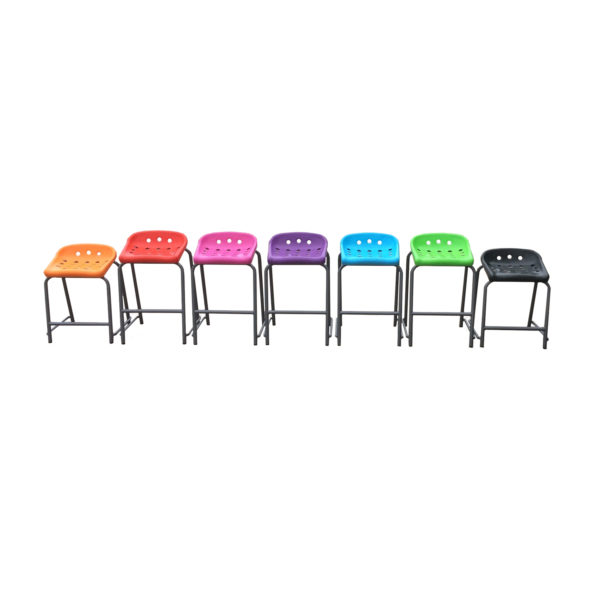 Educated furniture pepper stool colours for school classroom seating