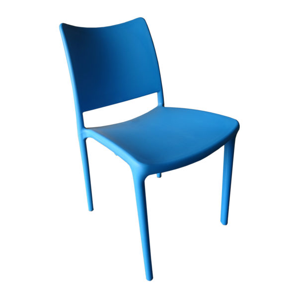 Educated furniture swoon chair in blue