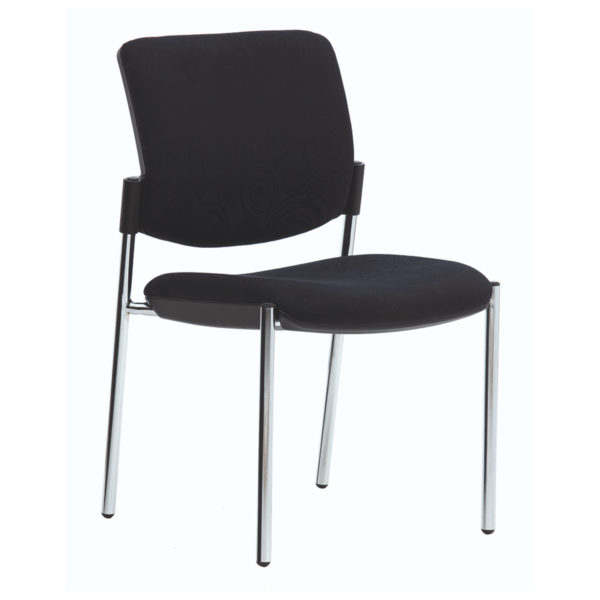 Educated furniture vision visitor chair with straight legs and no arms