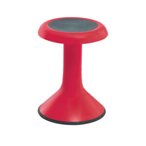 Educated furniture move'n'rock classroom stool in red and 3180mm heigh