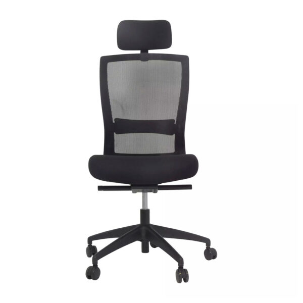 Educated furniture buro mentor ergonomic chair with headrest for the home, office or boardroom