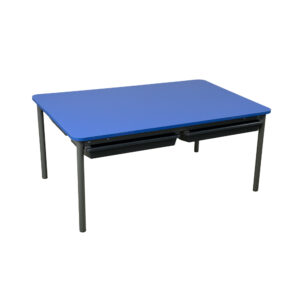 Educated furniture tote tray classroom table for multiple students