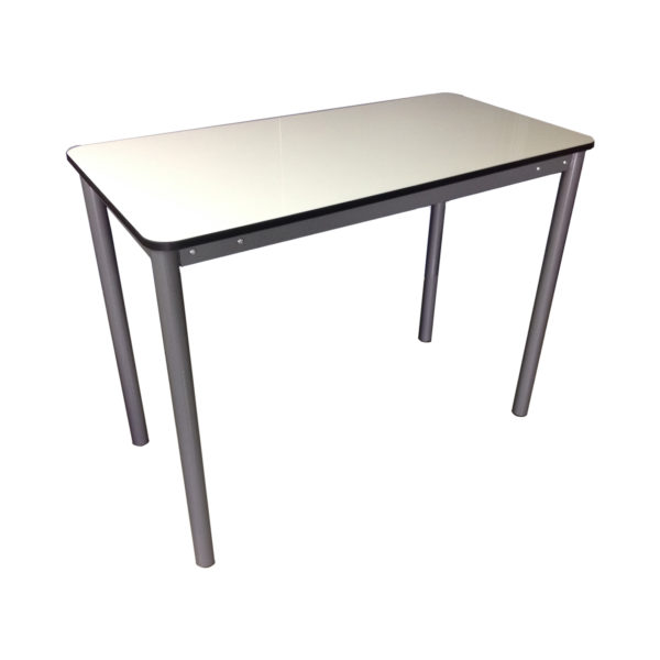 Educated furniture tall classroom table with whiteboard top for students to work collaboratively