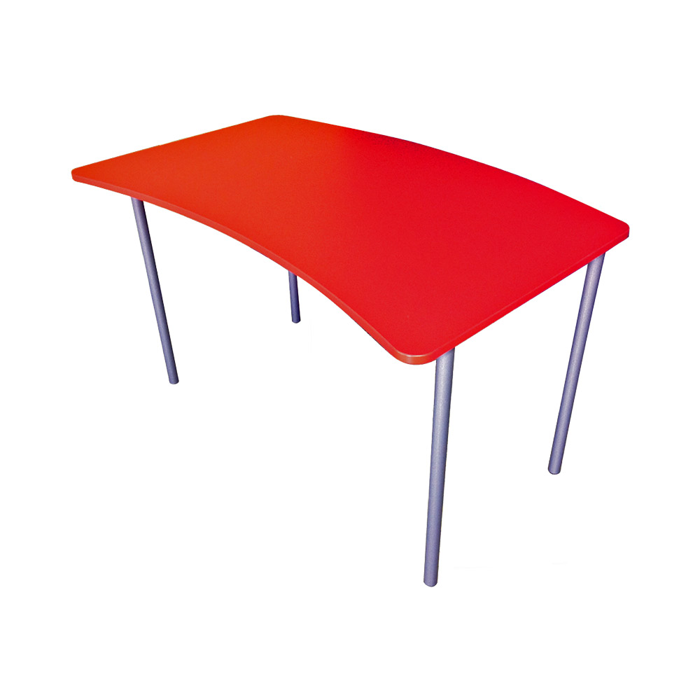 Educated furniture tall classroom table for large or small groups of students