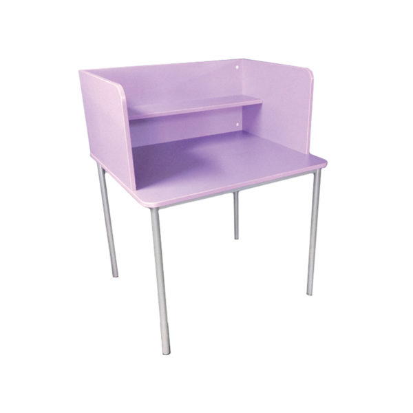 Educated furniture study carrel for the school classroom