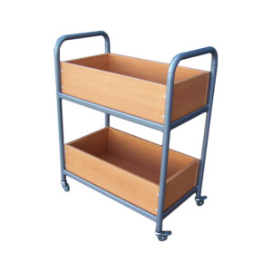 Educated furniture library book return trolley