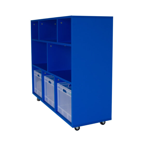 Educated furniture cube box multi storage unit for classroom storage