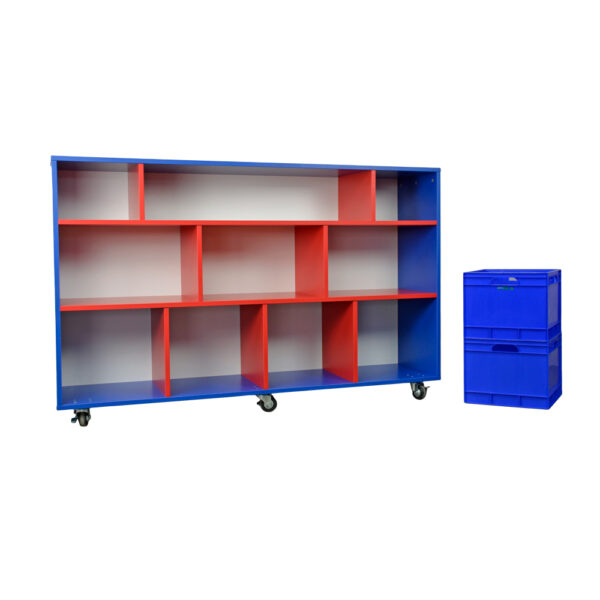 Educated furniture cube box multi storage unit for classrooms
