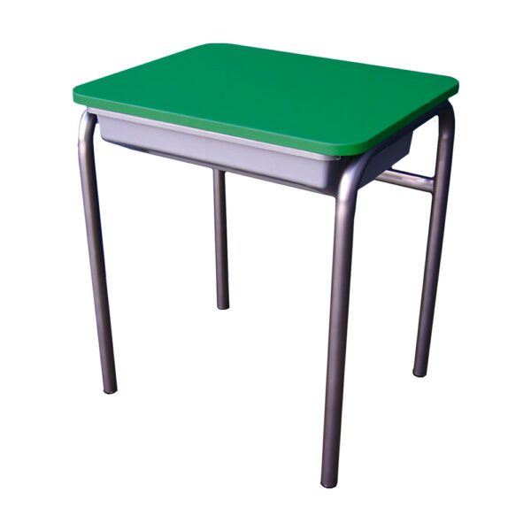 Educated furniture single desk for the school classroom