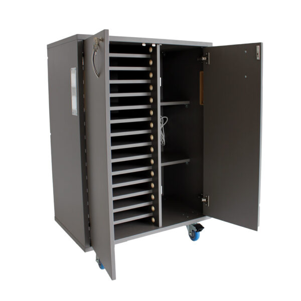 Educated furniture laptop storage unit for the classroom or technology lab