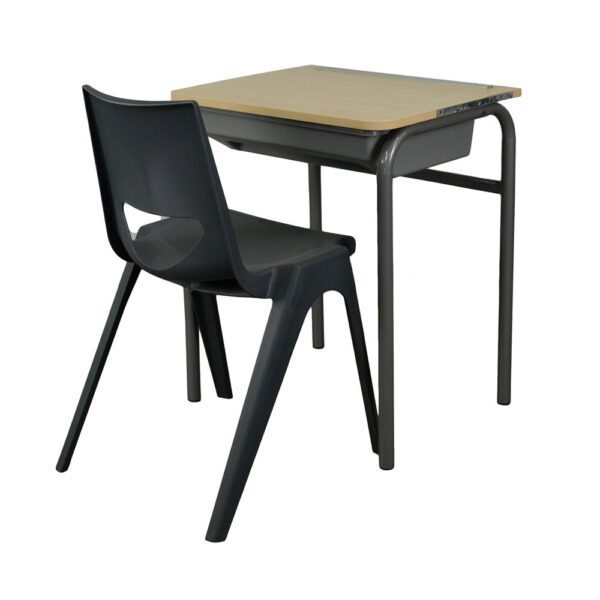 Educated furniture lift top student desk with desk tray storage for the classroom