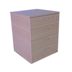 Educated furniture 4 drawer under desk moby unit
