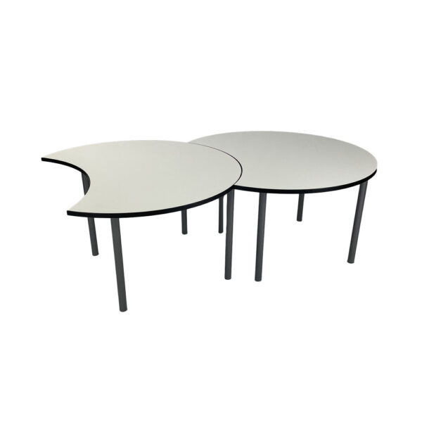 Educated furniture omega tables with whiteboard tops