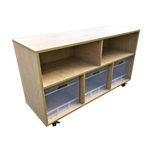 Educated furniture cube crate storage unit for the classroom or ECE