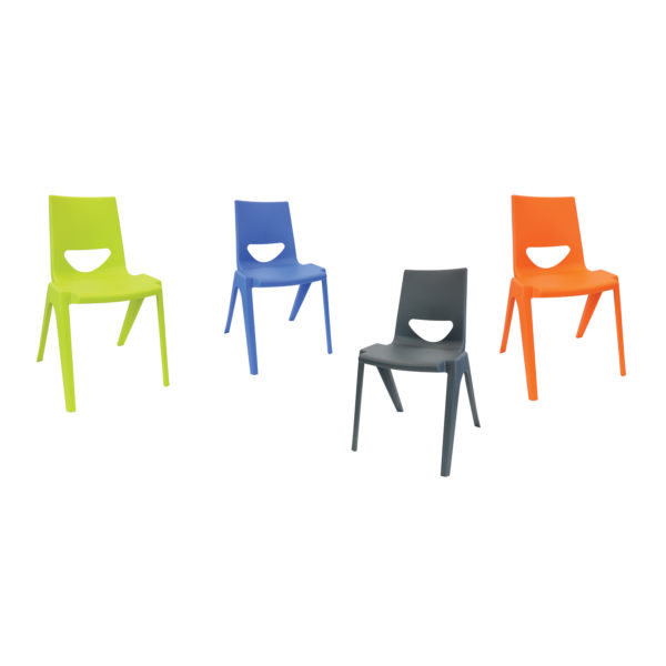 Educated furniture en one school chairs in polypropylene