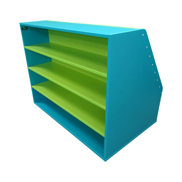 Educated furniture small double sided book display for libraries and classrooms