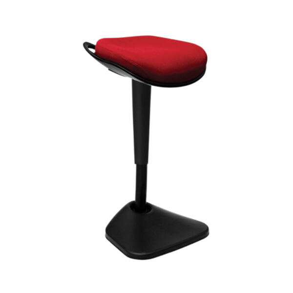 Educated furniture buro dyna stool in red