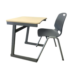 Educated furniture zed desk with heavy duty frame and melteca top for school classrooms