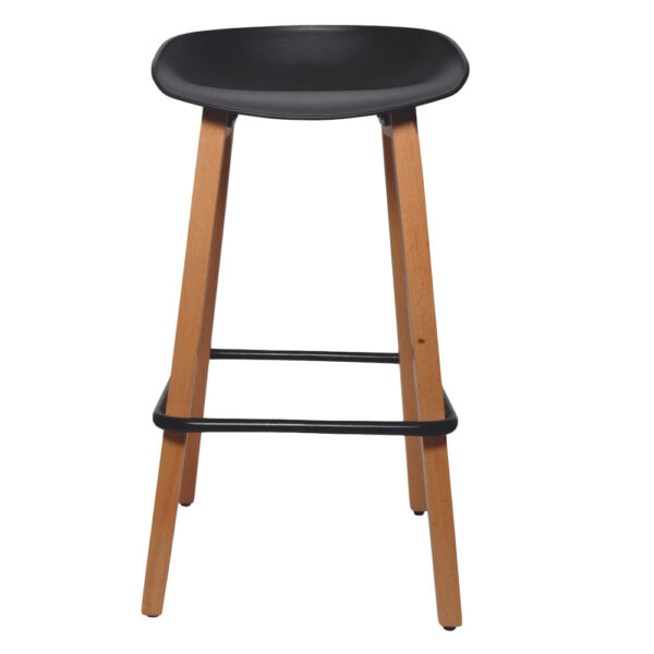 konfurb pala barstool in black for staffrooms and meeting rooms