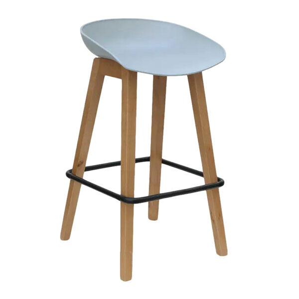 konfurb pala barstool in grey for staffrooms and meeting rooms