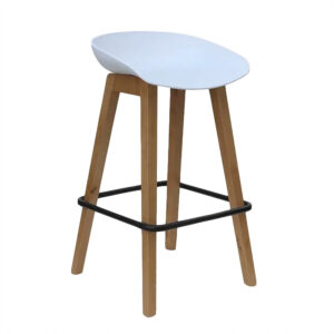 konfurb pala barstool in white for staffrooms and meeting rooms
