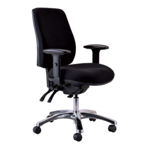 Educated furniture buro roma black high back 24/7 chair for teachers and office