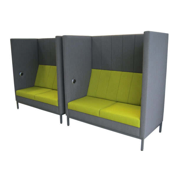 Educated furniture malibu booth seating for breakout spaces, libraries and other open spaces