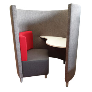 Educated furniture opera pod soft furnishing seating for libraries and break out spaces