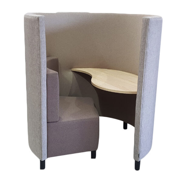 Educated furniture opera pod soft furnishing seating for libraries and break out spaces